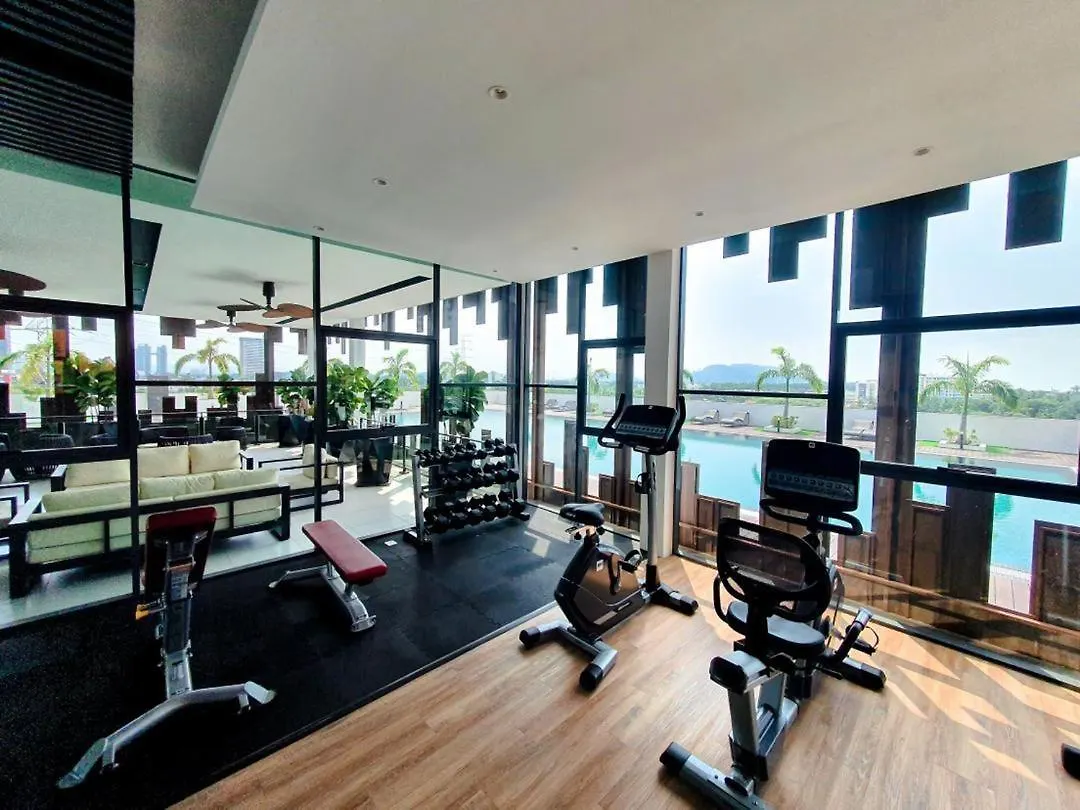 Apartamento Meritus Residence 4Min To Penang Bridge Perai